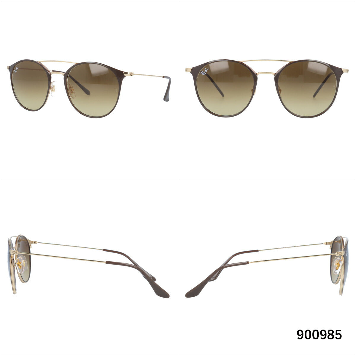 レイバン サングラス RB3546 187/71・900985 52 レギュラーフィット ボストン型 メンズ レディース ドライブ 運転 アウトドア ブランドサングラス 紫外線 花粉対策 Ray-Ban