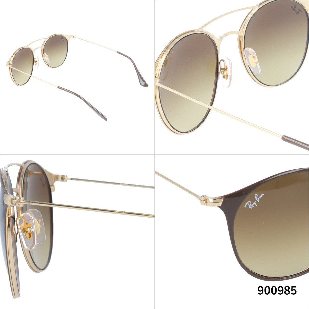 【訳あり】レイバン サングラス Ray-Ban RB3546 52サイズ ボストン型 ユニセックス メンズ レディース