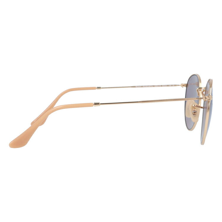 レイバン 調光サングラス ラウンドメタル RB3447 9064V8 50・53 レギュラーフィット ラウンド型 EVOLVE エヴォルブ メンズ レディース ドライブ 運転 アウトドア ブランドサングラス 紫外線 花粉対策 ROUND METAL Ray-Ban