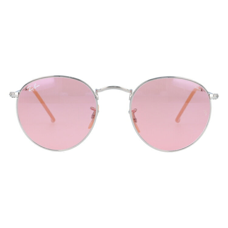 【訳あり】レイバン 調光サングラス ラウンドメタル RB3447 9065V7 50・53 レギュラーフィット ラウンド型 EVOLVE エヴォルブ メンズ レディース ドライブ 運転 アウトドア ブランドサングラス 紫外線 花粉対策 ROUND METAL Ray-Ban