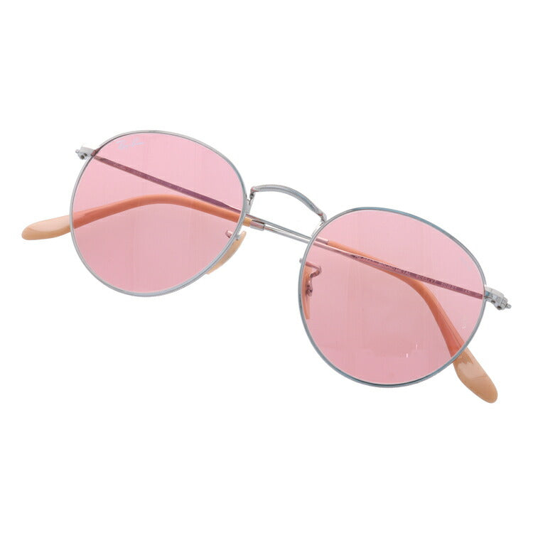 【訳あり】レイバン 調光サングラス ラウンドメタル RB3447 9065V7 50・53 レギュラーフィット ラウンド型 EVOLVE エヴォルブ メンズ レディース ドライブ 運転 アウトドア ブランドサングラス 紫外線 花粉対策 ROUND METAL Ray-Ban