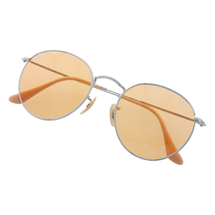 【訳あり】レイバン 調光サングラス ラウンドメタル RB3447 9065V9 50・53 レギュラーフィット ラウンド型 EVOLVE エヴォルブ メンズ レディース ドライブ 運転 アウトドア ブランドサングラス 紫外線 花粉対策 ROUND METAL Ray-Ban