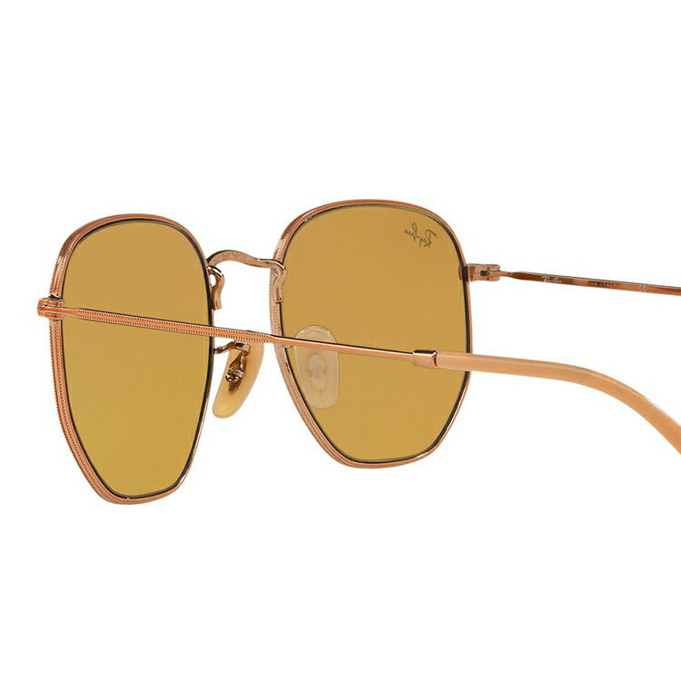 レイバン 調光サングラス ヘキサゴナル RB3548N 91314I 51・54 レギュラーフィット ヘキサゴン型 フラットレンズ メンズ レディース ドライブ 運転 アウトドア ブランドサングラス 紫外線 花粉対策 HEXAGONAL Ray-Ban