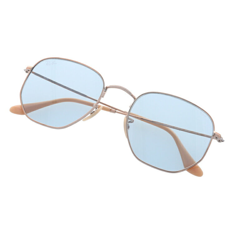 レイバン 調光サングラス ヘキサゴナル RB3548N 91310Y 51・54 レギュラーフィット ヘキサゴン型 フラットレンズ メンズ レディース ドライブ 運転 アウトドア ブランドサングラス 紫外線 花粉対策 HEXAGONAL Ray-Ban