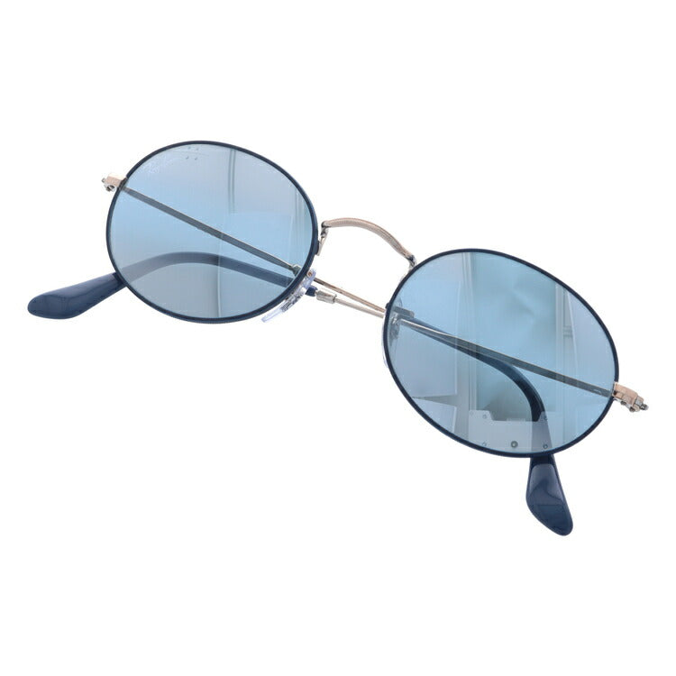 【訳あり】レイバン サングラス オーバル RB3547 9156AJ 51・54 レギュラーフィット オーバル型 ミラー メンズ レディース ドライブ 運転 アウトドア ブランドサングラス 紫外線 花粉対策 OVAL Ray-Ban