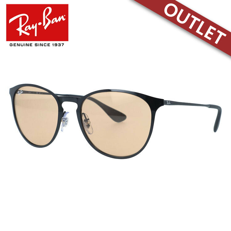 【訳あり】レイバン サングラス エリカメタル Ray-Ban ERIKA METAL RB3539 002/93 54サイズ ボストン型 ユニセックス メンズ レディース
