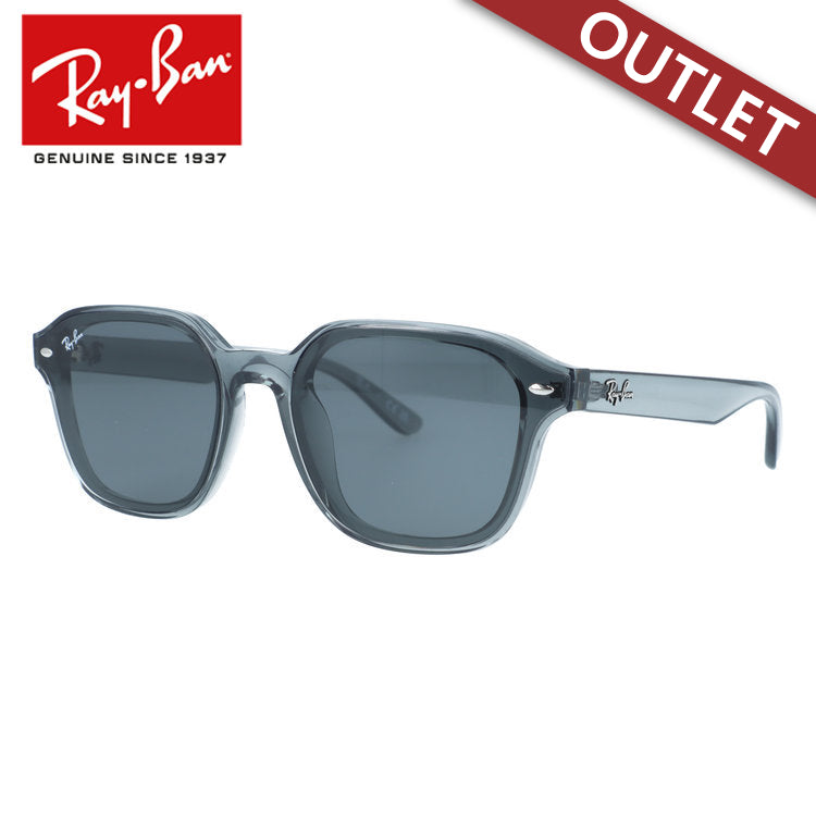 【訳あり】レイバン サングラス アジアンフィット Ray-Ban RB4458D 645087 65サイズ スクエア型 ユニセックス レディース メンズ 大きめサイズ ビッグシルエット
