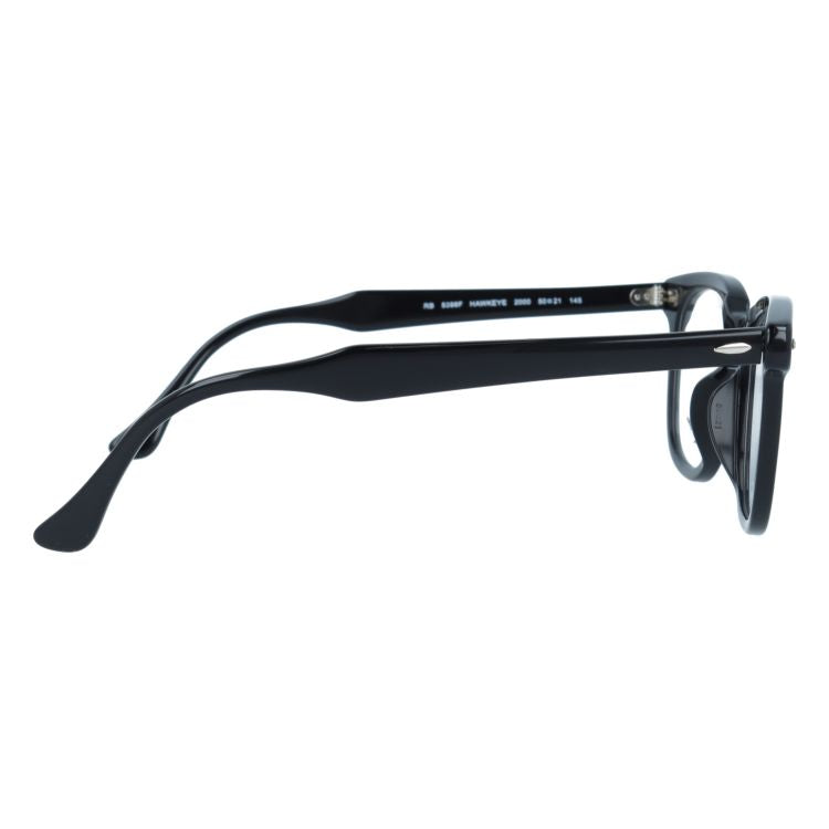 レイバン メガネフレーム ホークアイ 伊達メガネ フルフィット(アジアンフィット) Ray-Ban HAWKEYE RX5398F 2000 50サイズ ウェリントン型 ユニセックス メンズ レディース