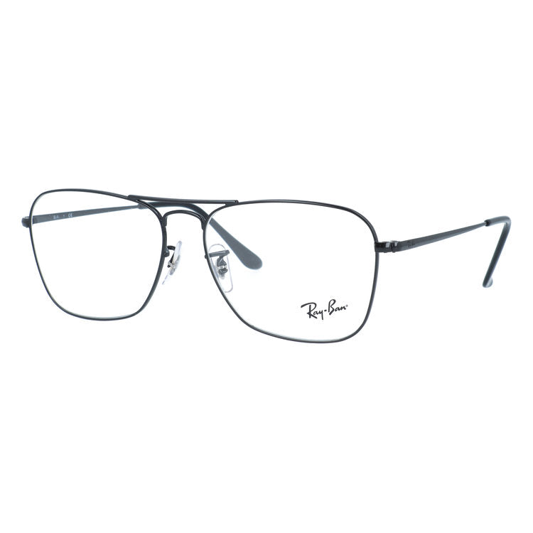 【訳あり・店頭展示品】レイバン メガネフレーム キャラバンツー 伊達メガネ Ray-Ban CARAVAN II RX6536(RB6536) 2509 58サイズ ウェリントン型 ダブルブリッジ アウトレット品 ユニセックス メンズ レディース