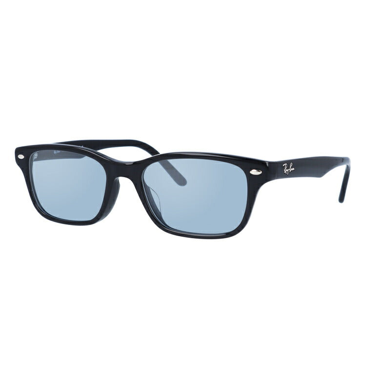 【選べる15色 ライトカラーレンズ】レイバン ライトカラー サングラス Ray-Ban RX5345D 2000 53｜RB5345D 2000 53 アジアンフィット スクエア型 メンズ レディース アウトドア 運転 ドライブ レジャー UVカット 伊達 メガネ 眼鏡