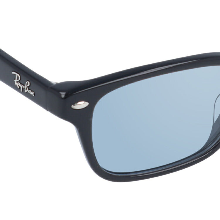 【選べる15色 ライトカラーレンズ】レイバン ライトカラー サングラス Ray-Ban RX5345D 2000 53｜RB5345D 2000 53 アジアンフィット スクエア型 メンズ レディース アウトドア 運転 ドライブ レジャー UVカット 伊達 メガネ 眼鏡