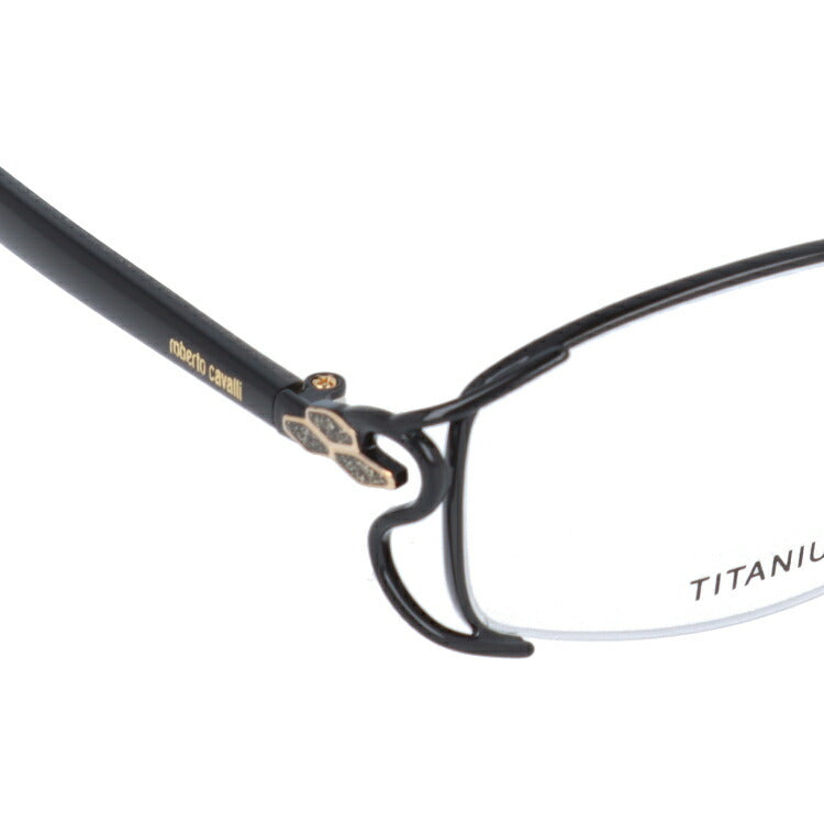 ロベルトカヴァリ Roberto Cavalli メガネ フレーム 眼鏡 度付き 度なし 伊達 RC0604-4 52サイズ スクエア型 レディース ラッピング無料