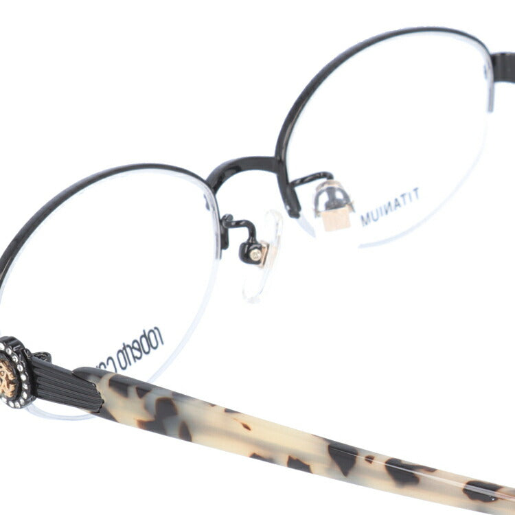 ロベルトカヴァリ Roberto Cavalli メガネ フレーム 眼鏡 度付き 度なし 伊達 RC0606-4 51サイズ ラウンド型 レディース ラッピング無料