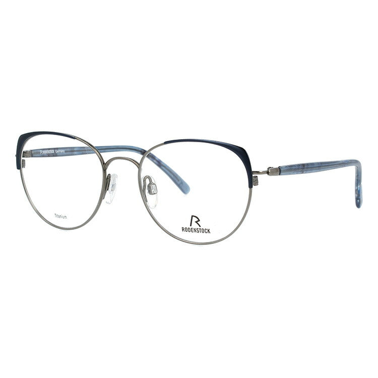 【国内正規品】ローデンストック メガネフレーム RODENSTOCK 度付き 度なし 伊達 だて 眼鏡 メンズ レディース R7088-D 51サイズ フォックス型 ラッピング無料