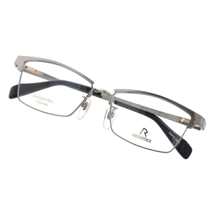 【国内正規品】ローデンストック メガネフレーム エクスクルーシブ 伊達メガネ RODENSTOCK EXCLUSIV R0033-A 55サイズ スクエア ユニセックス メンズ レディース