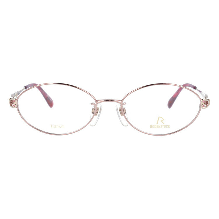 【国内正規品】ローデンストック メガネフレーム エクスクルーシブ 伊達メガネ RODENSTOCK EXCLUSIV R0206-B 53サイズ オーバル レディース ラインストーン
