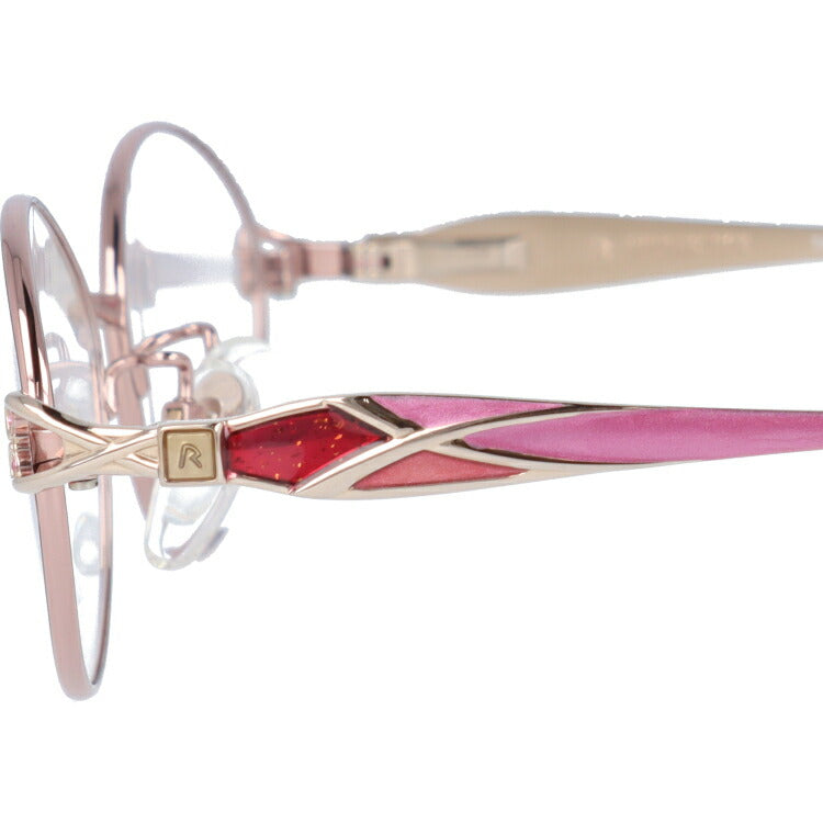 【国内正規品】ローデンストック メガネフレーム エクスクルーシブ 伊達メガネ RODENSTOCK EXCLUSIV R0206-B 53サイズ オーバル レディース ラインストーン