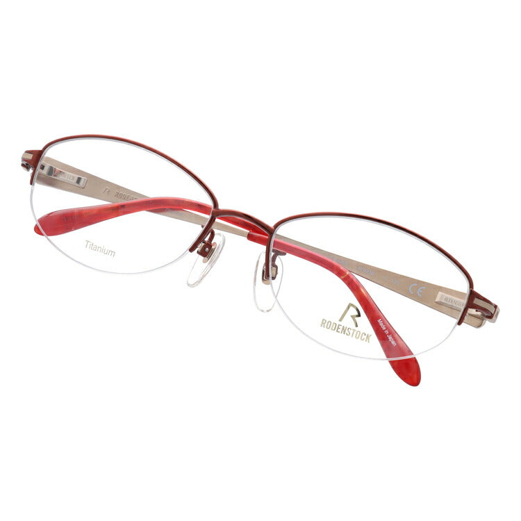 【国内正規品】ローデンストック メガネフレーム エクスクルーシブ 伊達メガネ RODENSTOCK EXCLUSIV R0216-C 52サイズ オーバル レディース ラインストーン