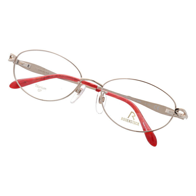 【国内正規品】ローデンストック メガネフレーム エクスクルーシブ 伊達メガネ RODENSTOCK EXCLUSIV R0240-A 54サイズ オーバル レディース チェック柄