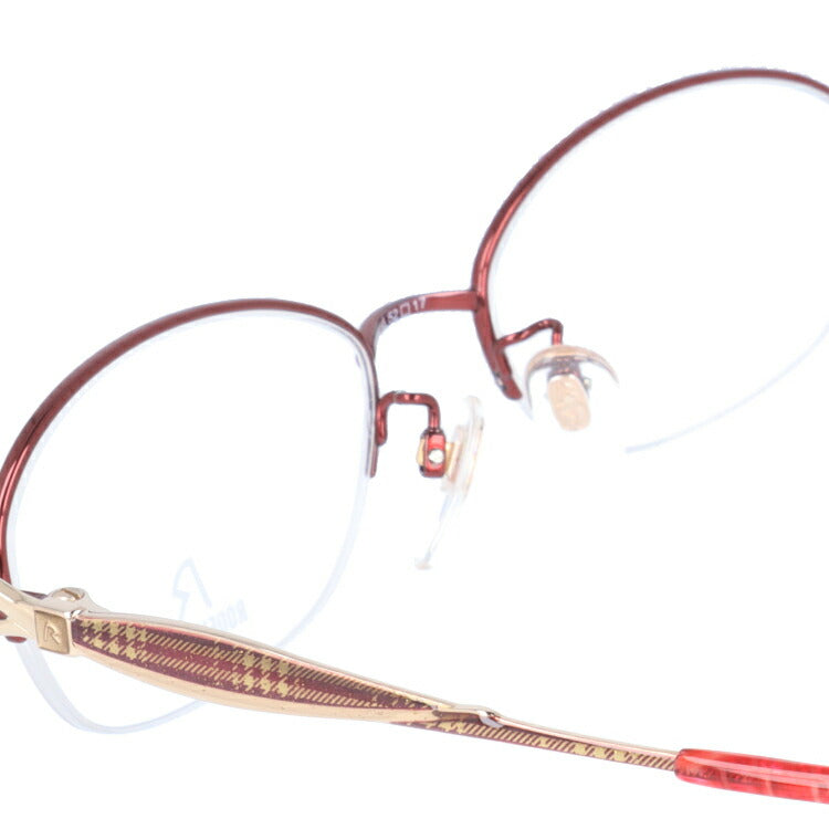 【国内正規品】ローデンストック メガネフレーム エクスクルーシブ 伊達メガネ RODENSTOCK EXCLUSIV R0241-C 52サイズ オーバル レディース チェック柄