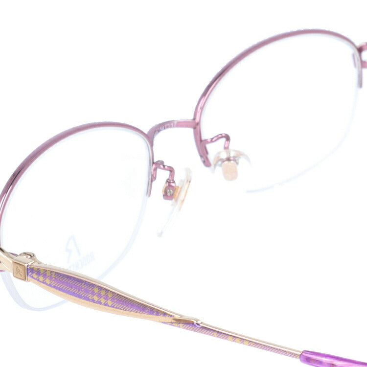 【国内正規品】ローデンストック メガネフレーム エクスクルーシブ 伊達メガネ RODENSTOCK EXCLUSIV R0241-D 54サイズ オーバル レディース チェック柄