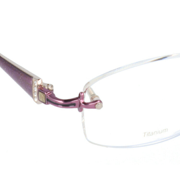 【国内正規品】ローデンストック メガネフレーム エクスクルーシブ 伊達メガネ RODENSTOCK EXCLUSIV R0249-D 51サイズ スクエア レディース ラインストーン