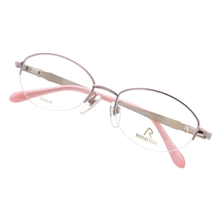 【国内正規品】ローデンストック メガネフレーム エクスクルーシブ 伊達メガネ RODENSTOCK EXCLUSIV R0181-B 50/52/54サイズ オーバル レディース ラインストーン