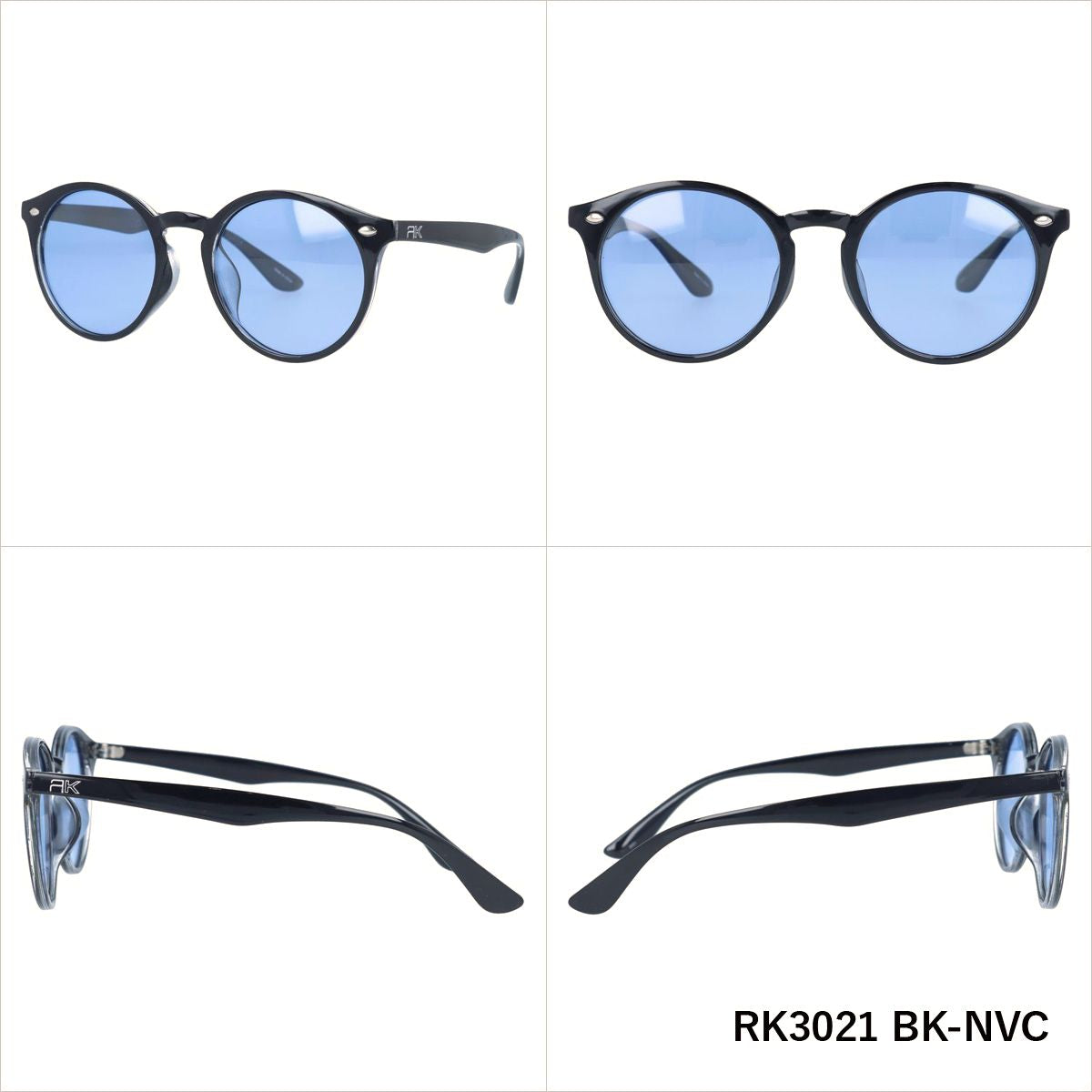 【訳あり】ラスケー 調光 偏光 サングラス カラーレンズ メンズ レディース UVカット RUSS-K ブランド RK3021 51 ボストン | 紫外線 対策 おすすめ 人気 プレゼント 運転 ドライブ レジャー キャンプ アウトドア 釣り フィッシング 海 川 山 春 夏 秋 冬 ランニング