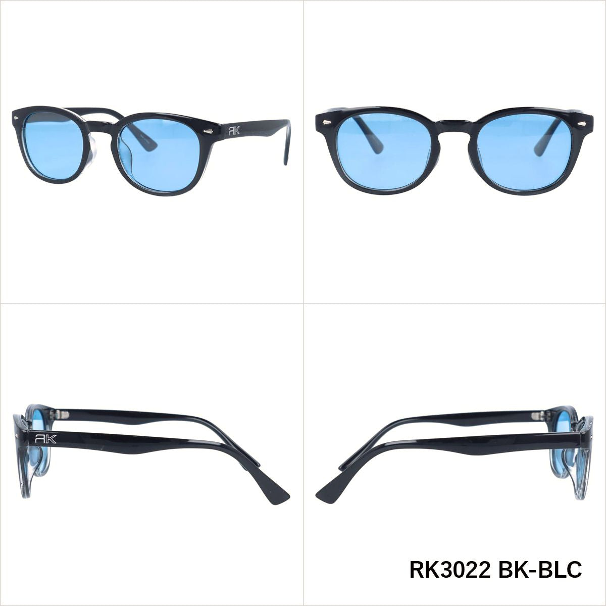 ラスケー 調光 偏光 サングラス カラーレンズ メンズ レディース UVカット RUSS-K ブランド RK3022 49 ウェリントン | 紫外線 対策 おすすめ 人気 プレゼント 運転 ドライブ レジャー キャンプ アウトドア 釣り フィッシング 海 川 山 春 夏 秋 冬 ランニング
