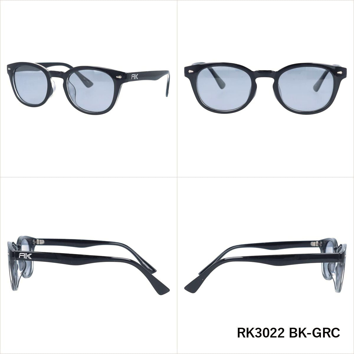 ラスケー 調光 偏光 サングラス カラーレンズ メンズ レディース UVカット RUSS-K ブランド RK3022 49 ウェリントン | 紫外線 対策 おすすめ 人気 プレゼント 運転 ドライブ レジャー キャンプ アウトドア 釣り フィッシング 海 川 山 春 夏 秋 冬 ランニング