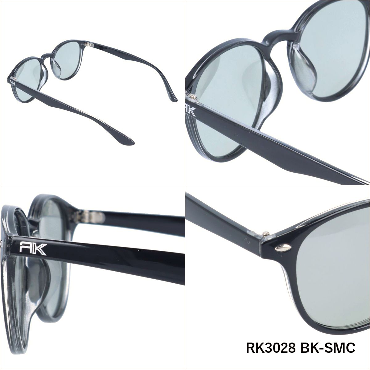 ラスケー 調光 偏光 サングラス カラーレンズ メンズ レディース UVカット RUSS-K ブランド RK3028 51 ボストン | 紫外線 対策 おすすめ 人気 プレゼント 運転 ドライブ レジャー キャンプ アウトドア 釣り フィッシング 海 川 山 春 夏 秋 冬 ランニング