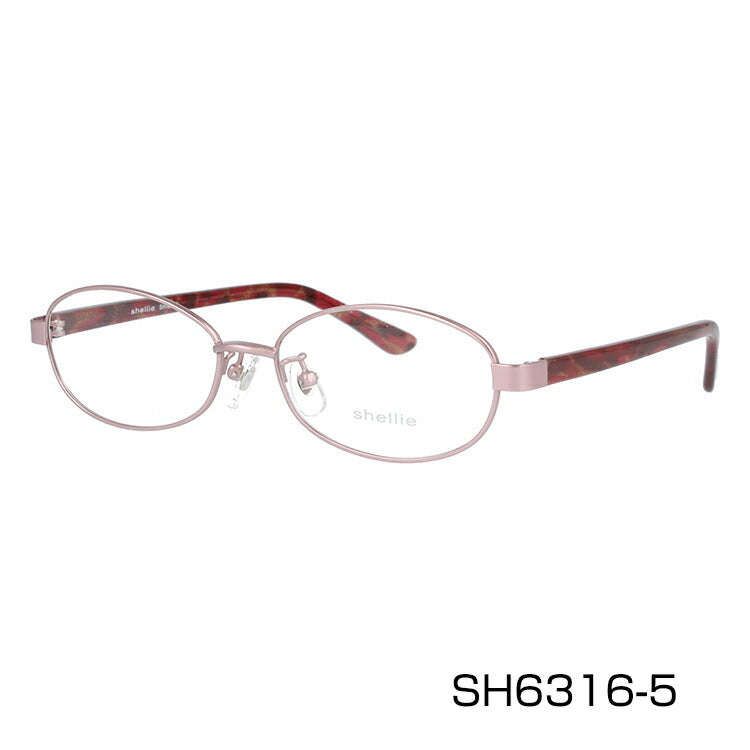 メガネ 眼鏡 度付き 度なし おしゃれ shellie シェリー SH 6316 全3色 53サイズ オーバル型 レディース 女性 UVカット 紫外線 ブランド サングラス 伊達 ダテ|老眼鏡・PCレンズ・カラーレンズ・遠近両用対応可能 ラッピング無料