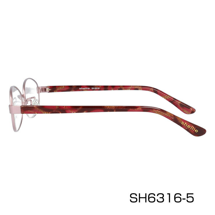 メガネ 眼鏡 度付き 度なし おしゃれ shellie シェリー SH 6316 全3色 53サイズ オーバル型 レディース 女性 UVカット 紫外線 ブランド サングラス 伊達 ダテ|老眼鏡・PCレンズ・カラーレンズ・遠近両用対応可能 ラッピング無料