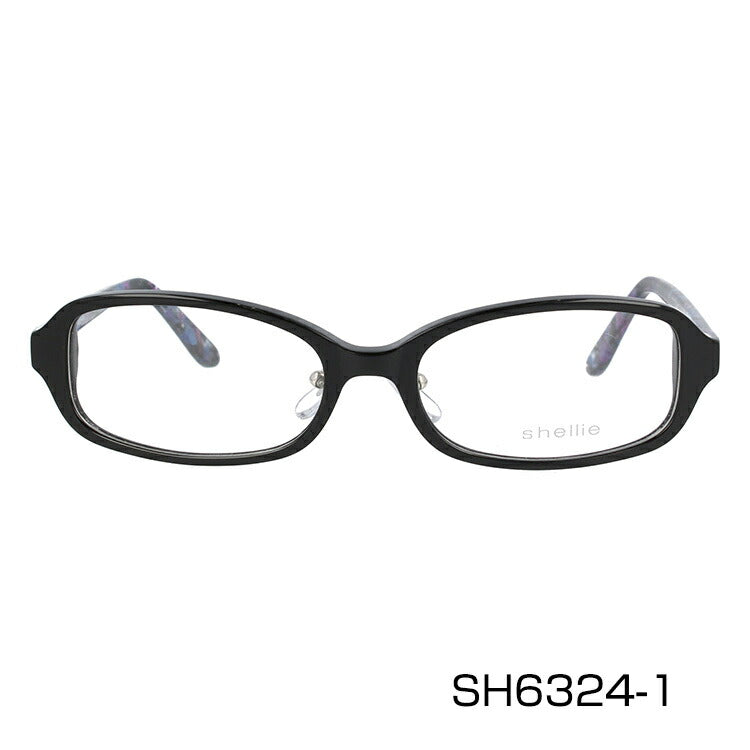 メガネ 眼鏡 度付き 度なし おしゃれ shellie シェリー SH 6324 全3色 52サイズ スクエア型 レディース 女性 UVカット 紫外線 ブランド サングラス 伊達 ダテ|老眼鏡・PCレンズ・カラーレンズ・遠近両用対応可能 ラッピング無料