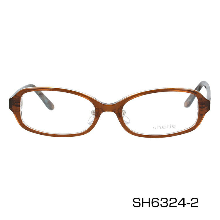 メガネ 眼鏡 度付き 度なし おしゃれ shellie シェリー SH 6324 全3色 52サイズ スクエア型 レディース 女性 UVカット 紫外線 ブランド サングラス 伊達 ダテ|老眼鏡・PCレンズ・カラーレンズ・遠近両用対応可能 ラッピング無料