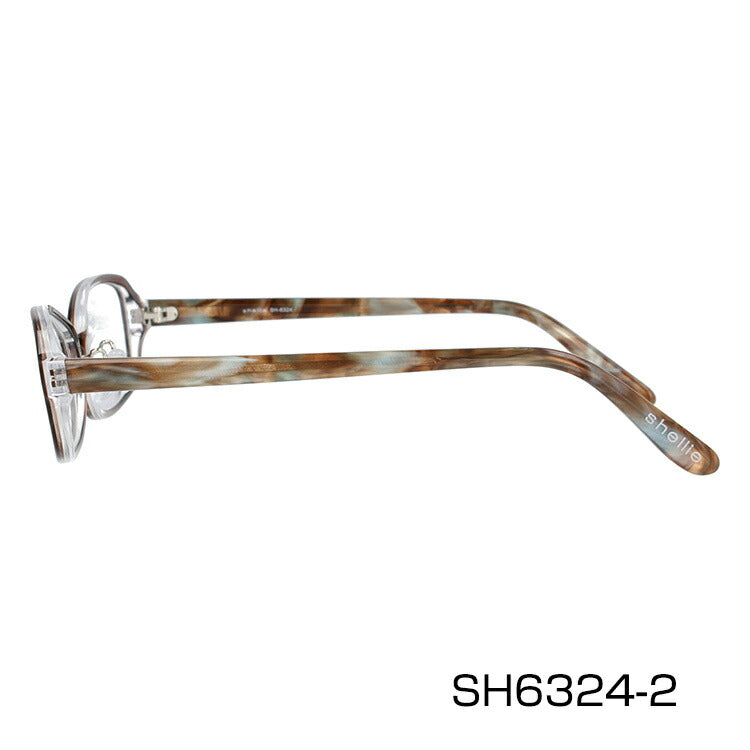 メガネ 眼鏡 度付き 度なし おしゃれ shellie シェリー SH 6324 全3色 52サイズ スクエア型 レディース 女性 UVカット 紫外線 ブランド サングラス 伊達 ダテ|老眼鏡・PCレンズ・カラーレンズ・遠近両用対応可能 ラッピング無料