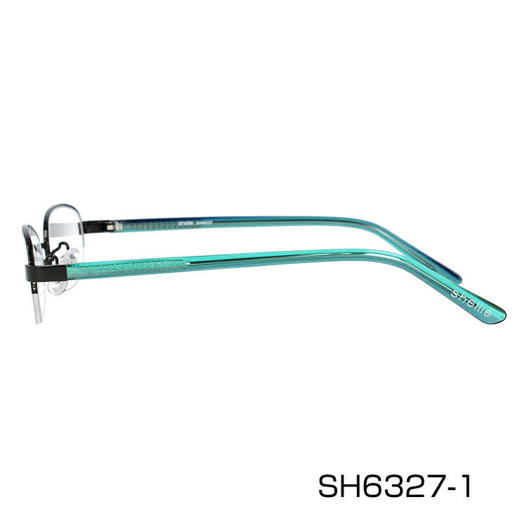 メガネ 眼鏡 度付き 度なし おしゃれ shellie シェリー SH 6327 全3色 50サイズ オーバル型 レディース 女性 UVカット 紫外線 ブランド サングラス 伊達 ダテ|老眼鏡・PCレンズ・カラーレンズ・遠近両用対応可能 ラッピング無料