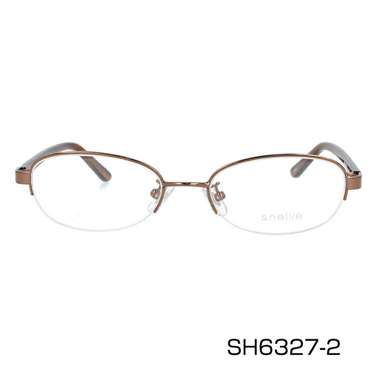 メガネ 眼鏡 度付き 度なし おしゃれ shellie シェリー SH 6327 全3色 50サイズ オーバル型 レディース 女性 UVカット 紫外線 ブランド サングラス 伊達 ダテ|老眼鏡・PCレンズ・カラーレンズ・遠近両用対応可能 ラッピング無料