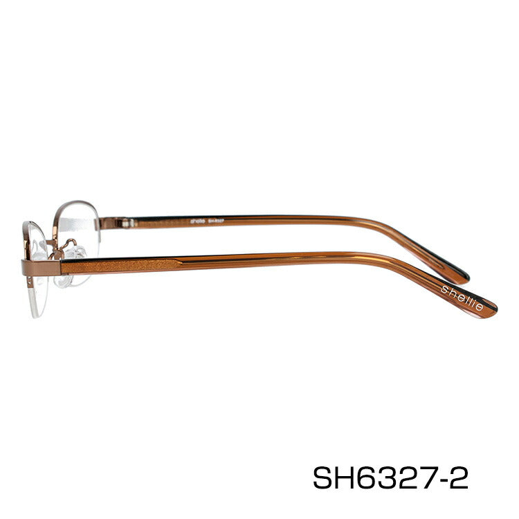 メガネ 眼鏡 度付き 度なし おしゃれ shellie シェリー SH 6327 全3色 50サイズ オーバル型 レディース 女性 UVカット 紫外線 ブランド サングラス 伊達 ダテ|老眼鏡・PCレンズ・カラーレンズ・遠近両用対応可能 ラッピング無料