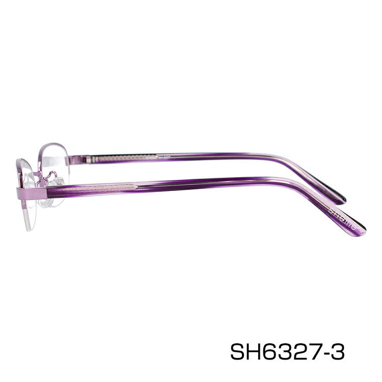 メガネ 眼鏡 度付き 度なし おしゃれ shellie シェリー SH 6327 全3色 50サイズ オーバル型 レディース 女性 UVカット 紫外線 ブランド サングラス 伊達 ダテ|老眼鏡・PCレンズ・カラーレンズ・遠近両用対応可能 ラッピング無料