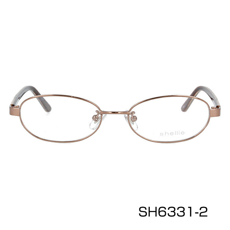 メガネ 眼鏡 度付き 度なし おしゃれ shellie シェリー SH 6331 全3色 50サイズ オーバル型 レディース 女性 UVカット 紫外線 ブランド サングラス 伊達 ダテ|老眼鏡・PCレンズ・カラーレンズ・遠近両用対応可能 ラッピング無料