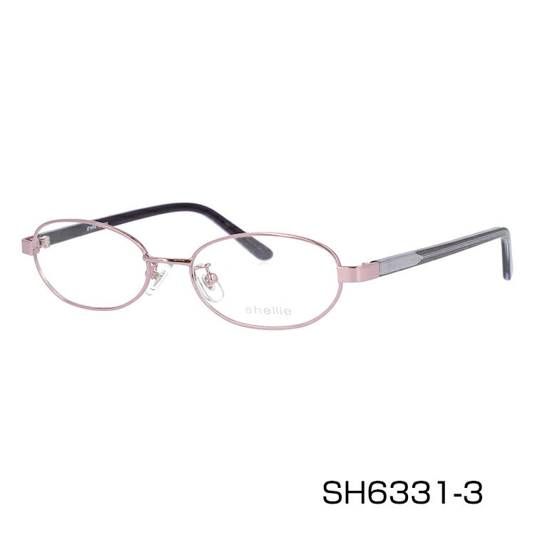 メガネ 眼鏡 度付き 度なし おしゃれ shellie シェリー SH 6331 全3色 50サイズ オーバル型 レディース 女性 UVカット 紫外線 ブランド サングラス 伊達 ダテ|老眼鏡・PCレンズ・カラーレンズ・遠近両用対応可能 ラッピング無料