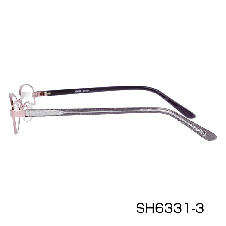 メガネ 眼鏡 度付き 度なし おしゃれ shellie シェリー SH 6331 全3色 50サイズ オーバル型 レディース 女性 UVカット 紫外線 ブランド サングラス 伊達 ダテ|老眼鏡・PCレンズ・カラーレンズ・遠近両用対応可能 ラッピング無料