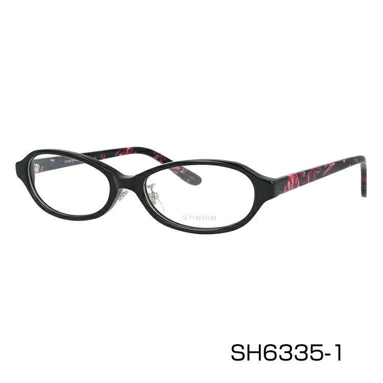 メガネ 眼鏡 度付き 度なし おしゃれ shellie シェリー SH 6335 全3色 51サイズ オーバル型 レディース 女性 UVカット 紫外線 ブランド サングラス 伊達 ダテ|老眼鏡・PCレンズ・カラーレンズ・遠近両用対応可能 ラッピング無料