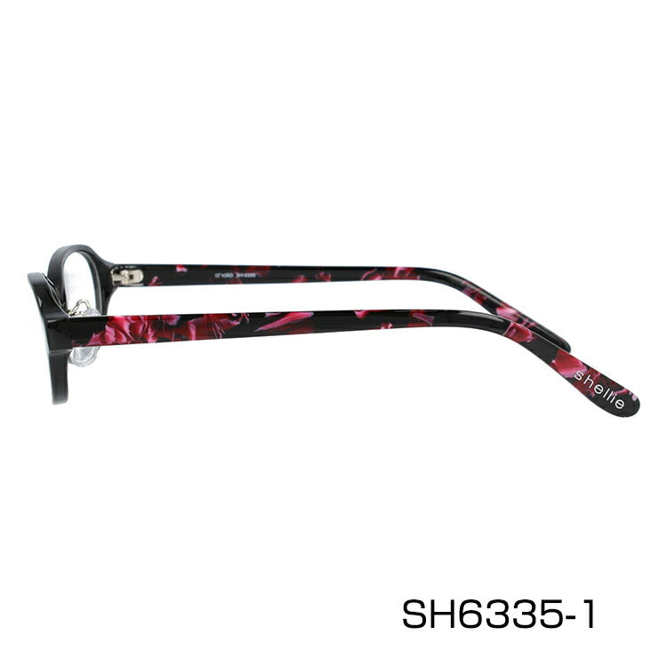 メガネ 眼鏡 度付き 度なし おしゃれ shellie シェリー SH 6335 全3色 51サイズ オーバル型 レディース 女性 UVカット 紫外線 ブランド サングラス 伊達 ダテ|老眼鏡・PCレンズ・カラーレンズ・遠近両用対応可能 ラッピング無料
