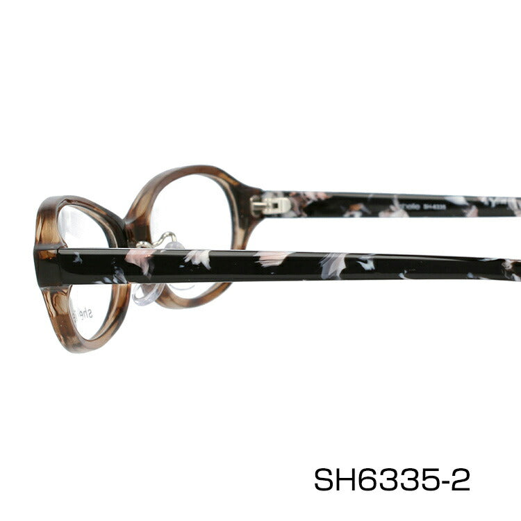 メガネ 眼鏡 度付き 度なし おしゃれ shellie シェリー SH 6335 全3色 51サイズ オーバル型 レディース 女性 UVカット 紫外線 ブランド サングラス 伊達 ダテ|老眼鏡・PCレンズ・カラーレンズ・遠近両用対応可能 ラッピング無料