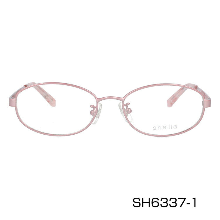 メガネ 眼鏡 度付き 度なし おしゃれ shellie シェリー SH 6337 全3色 52サイズ オーバル型 レディース 女性 UVカット 紫外線 ブランド サングラス 伊達 ダテ|老眼鏡・PCレンズ・カラーレンズ・遠近両用対応可能 ラッピング無料