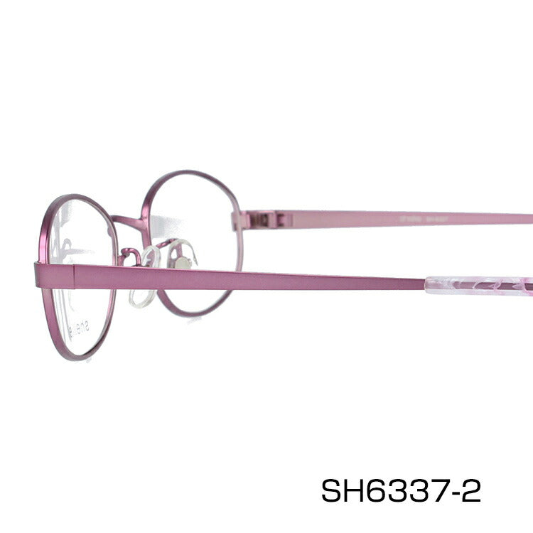 メガネ 眼鏡 度付き 度なし おしゃれ shellie シェリー SH 6337 全3色 52サイズ オーバル型 レディース 女性 UVカット 紫外線 ブランド サングラス 伊達 ダテ|老眼鏡・PCレンズ・カラーレンズ・遠近両用対応可能 ラッピング無料