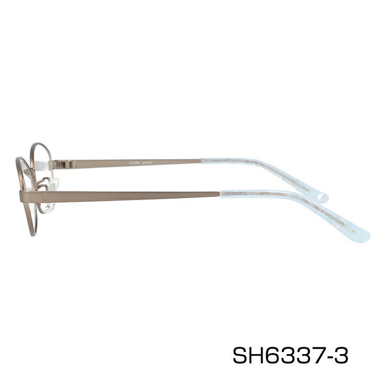 メガネ 眼鏡 度付き 度なし おしゃれ shellie シェリー SH 6337 全3色 52サイズ オーバル型 レディース 女性 UVカット 紫外線 ブランド サングラス 伊達 ダテ|老眼鏡・PCレンズ・カラーレンズ・遠近両用対応可能 ラッピング無料