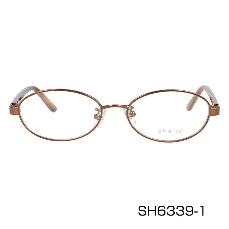 メガネ 眼鏡 度付き 度なし おしゃれ shellie シェリー SH 6339 全3色 52サイズ オーバル型 レディース 女性 UVカット 紫外線 ブランド サングラス 伊達 ダテ|老眼鏡・PCレンズ・カラーレンズ・遠近両用対応可能 ラッピング無料
